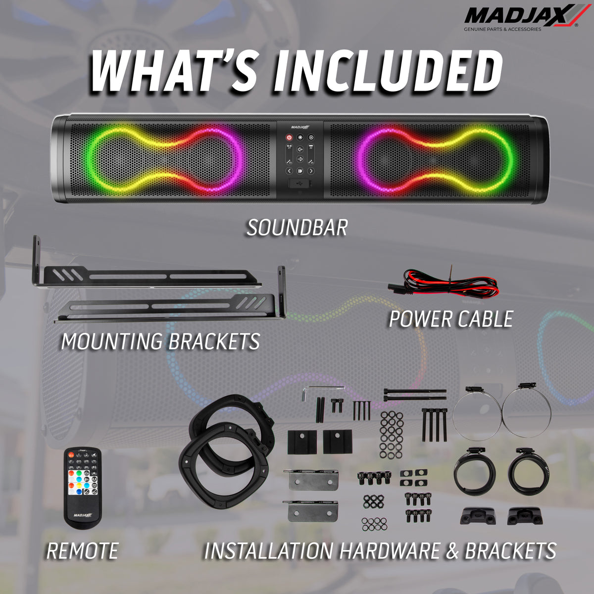 MadJax® 26" Decibel Audio™ Soundbar