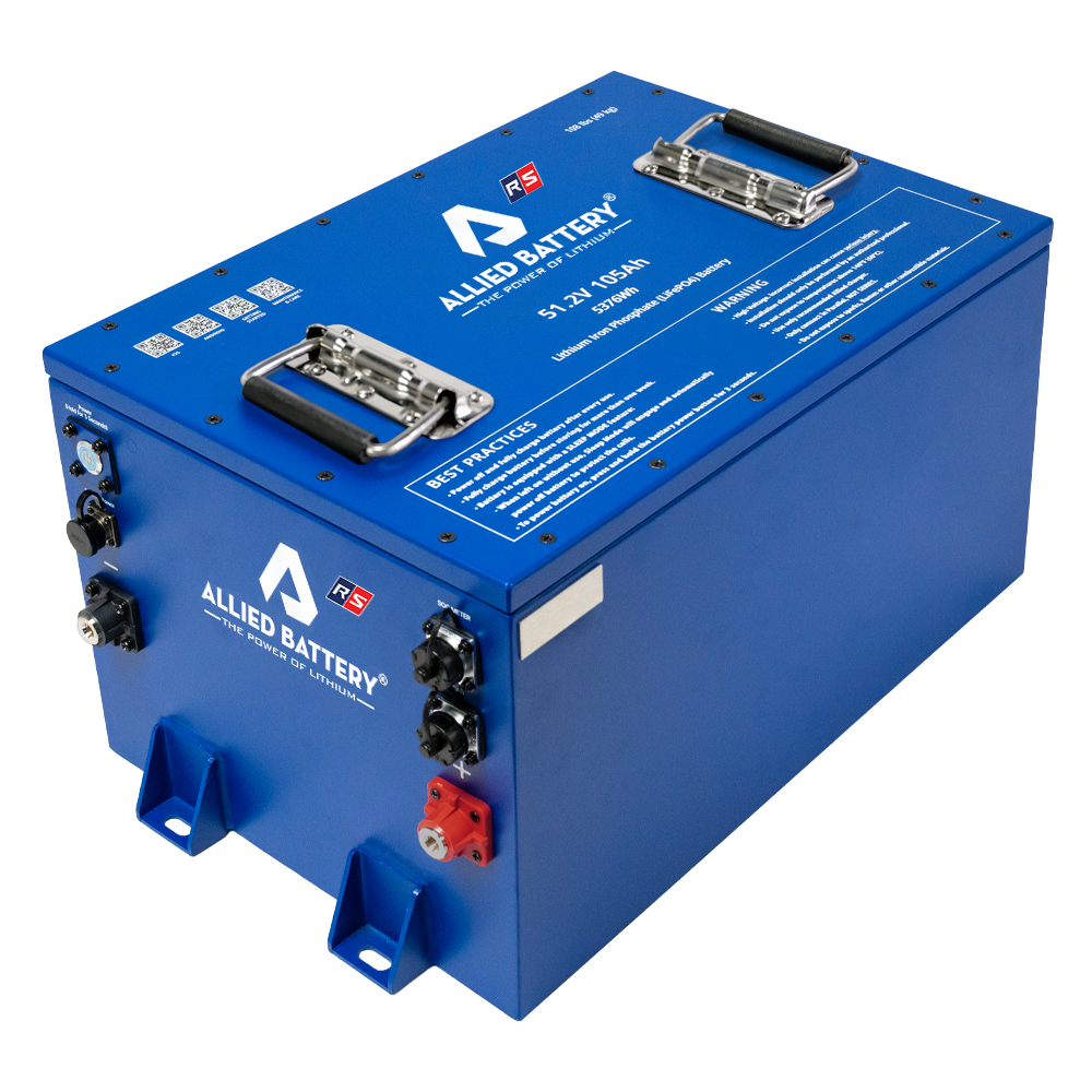 Allied 48V 105Ah Golf Cart Lithium Battery Kit