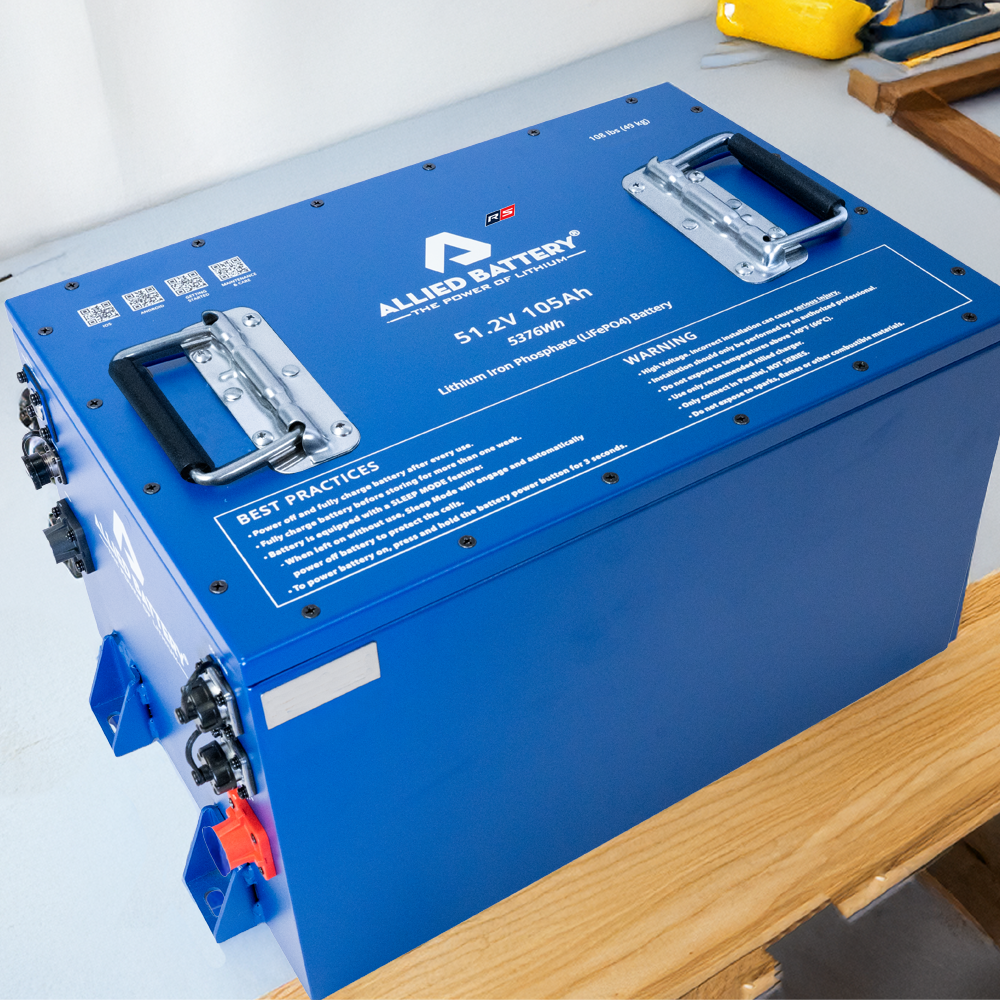 Allied 48V 105Ah Golf Cart Lithium Battery Kit