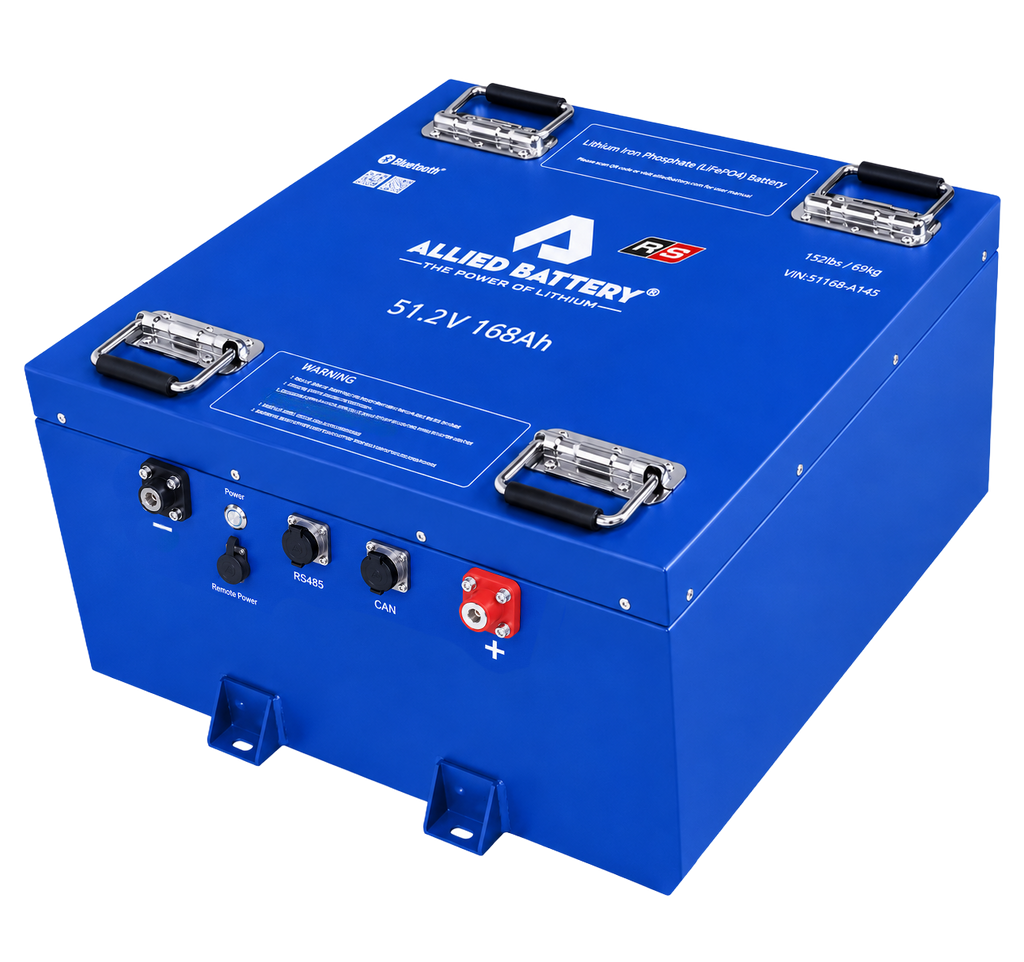 Allied 48V 168Ah Golf Cart Lithium Battery Kit
