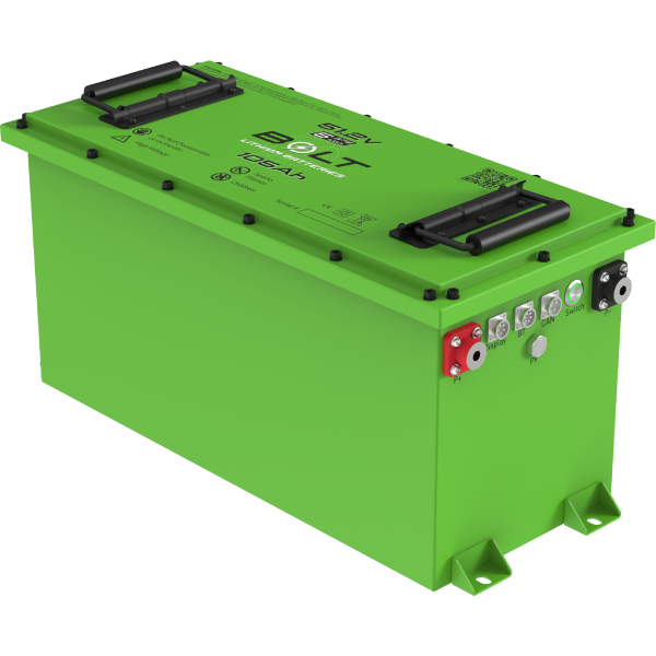 Bolt Energy 51V 105Ah Lithium Battery Complete Kit