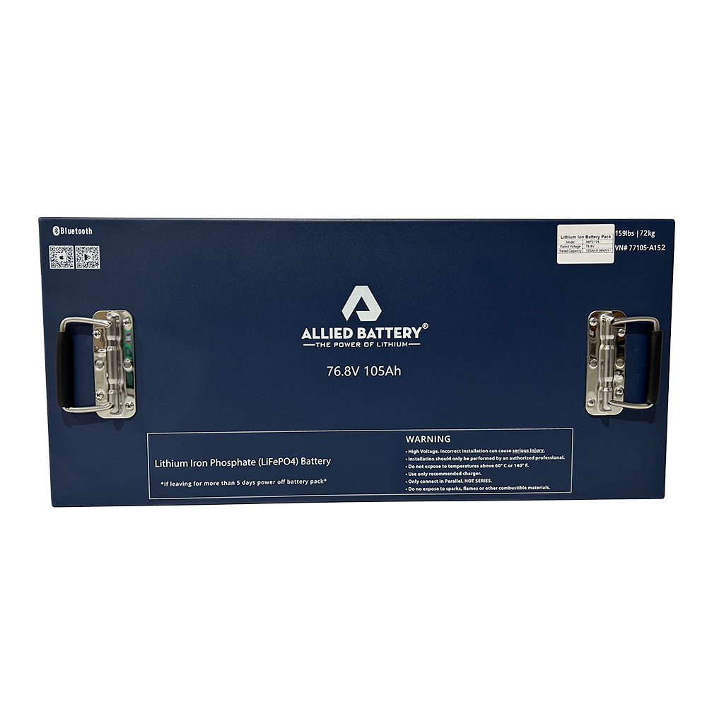 Allied 72V 105Ah Golf Cart Lithium Battery Kit
