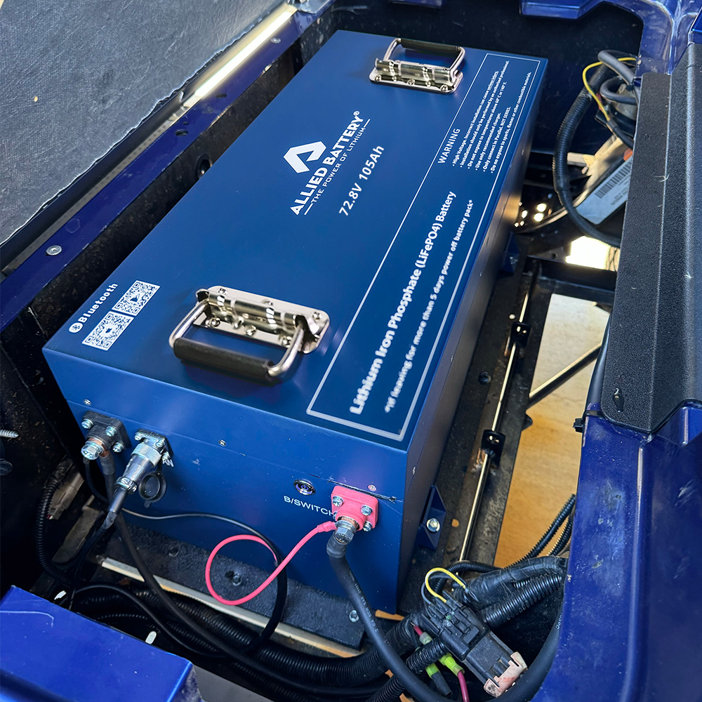 Allied 72V 105Ah Golf Cart Lithium Battery Kit