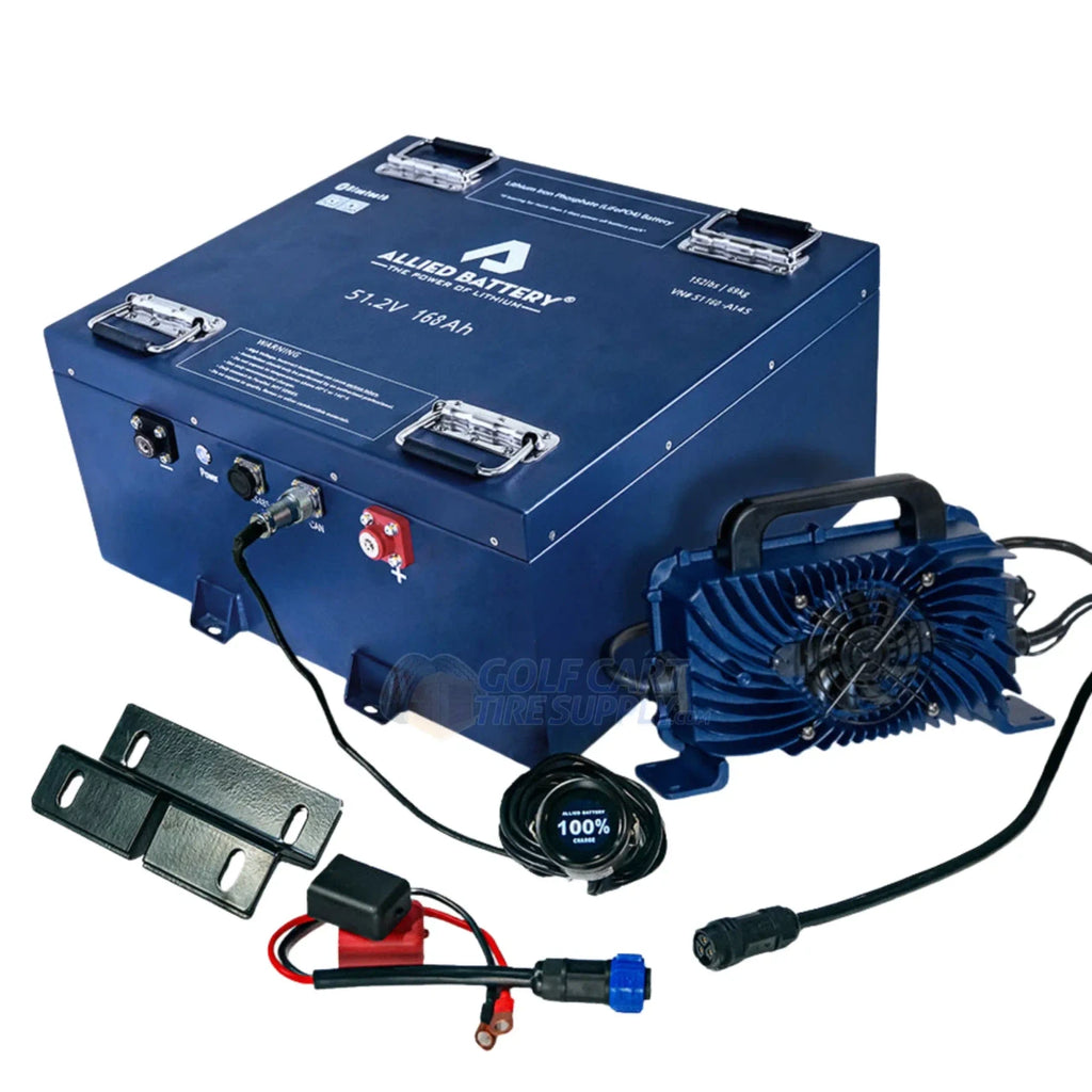 Allied 48V 168Ah Golf Cart Lithium Battery Kit