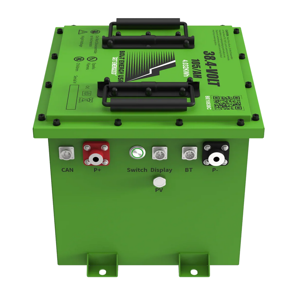 Bolt Energy 36V 105Ah Lithium Battery Complete Kit