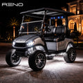 RENO Color + Pure White LED Golf Cart Rock Light Kit