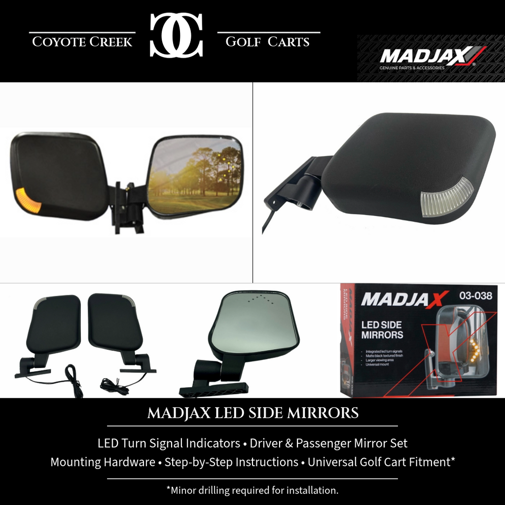 MadJax LED Side Mirrors with Turn Signals