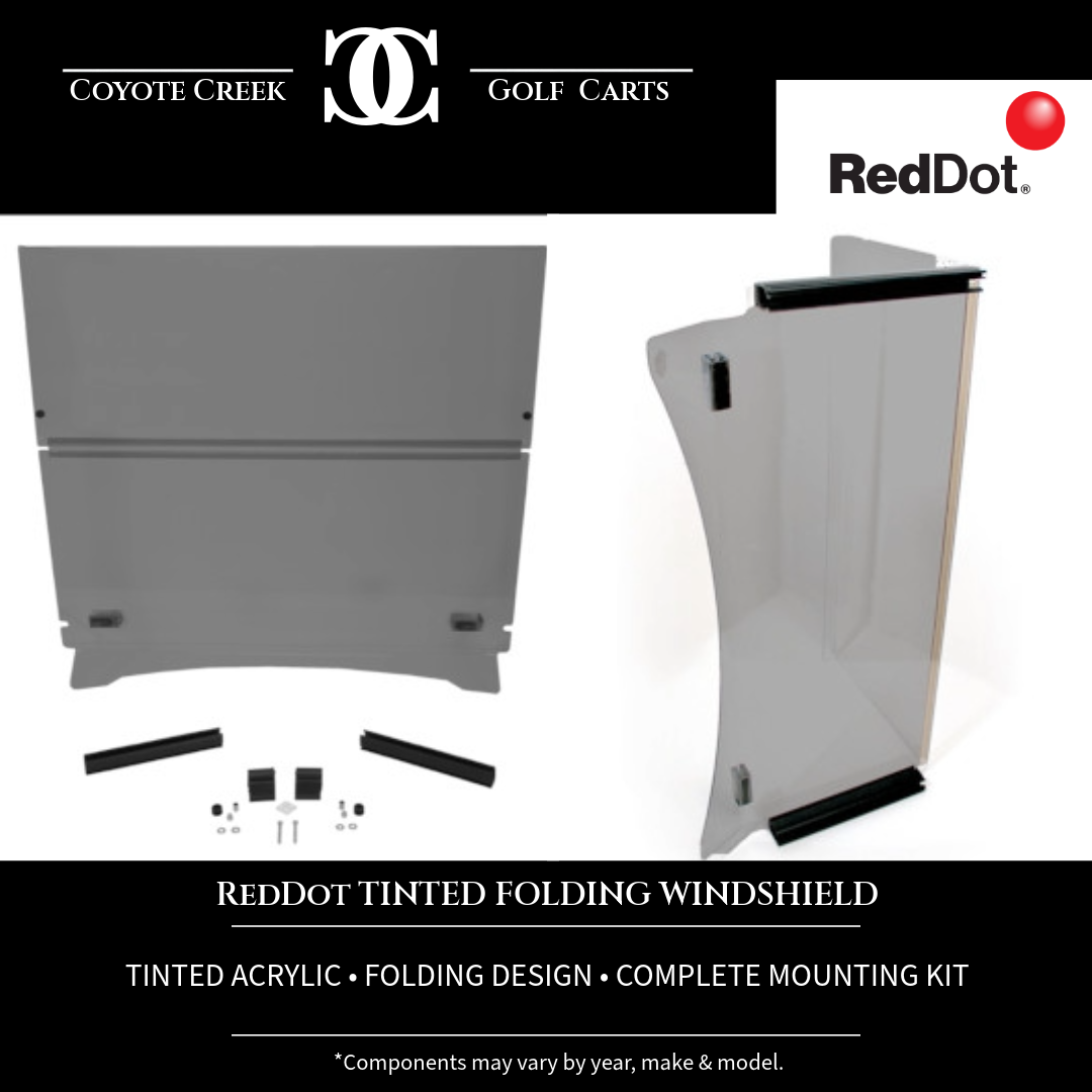RedDot Tinted Folding Windshield Kit