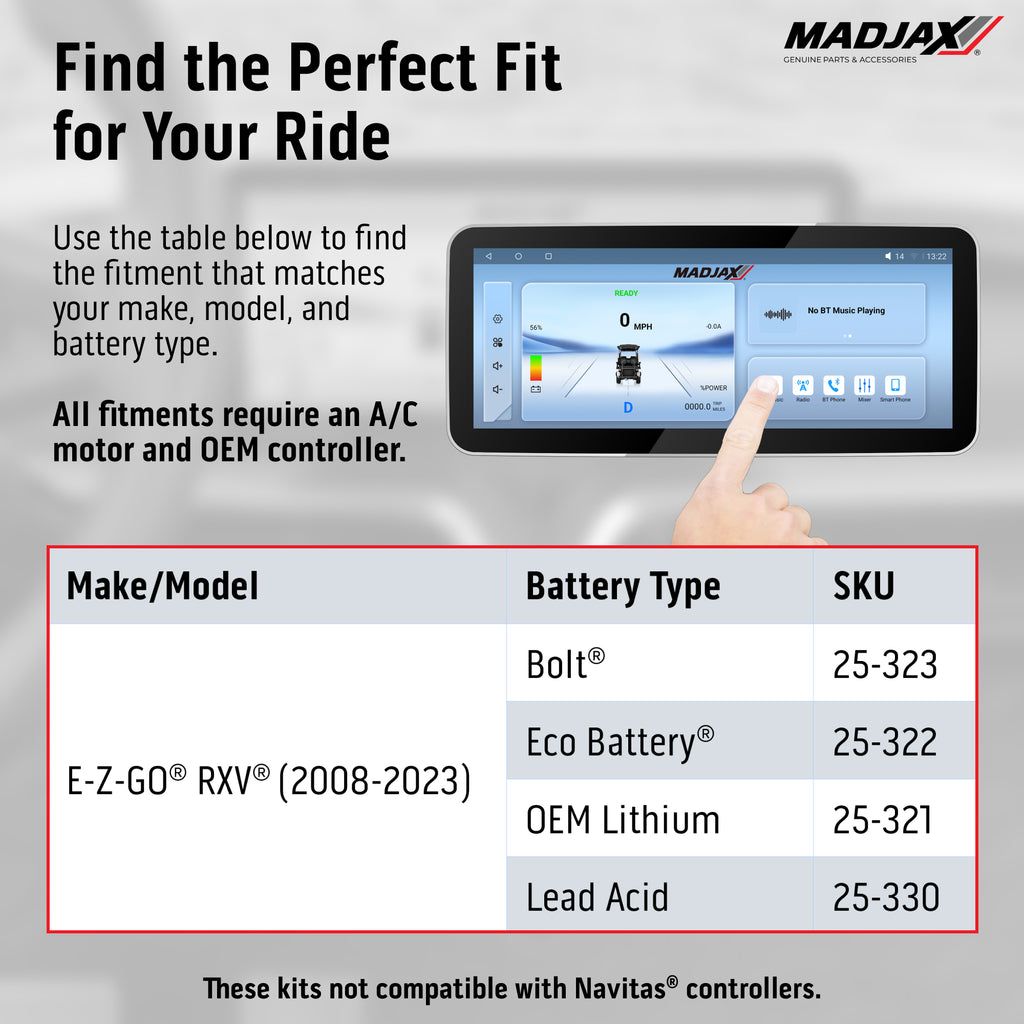MadJax Kinnect XSeries 12.3″ Display Screen