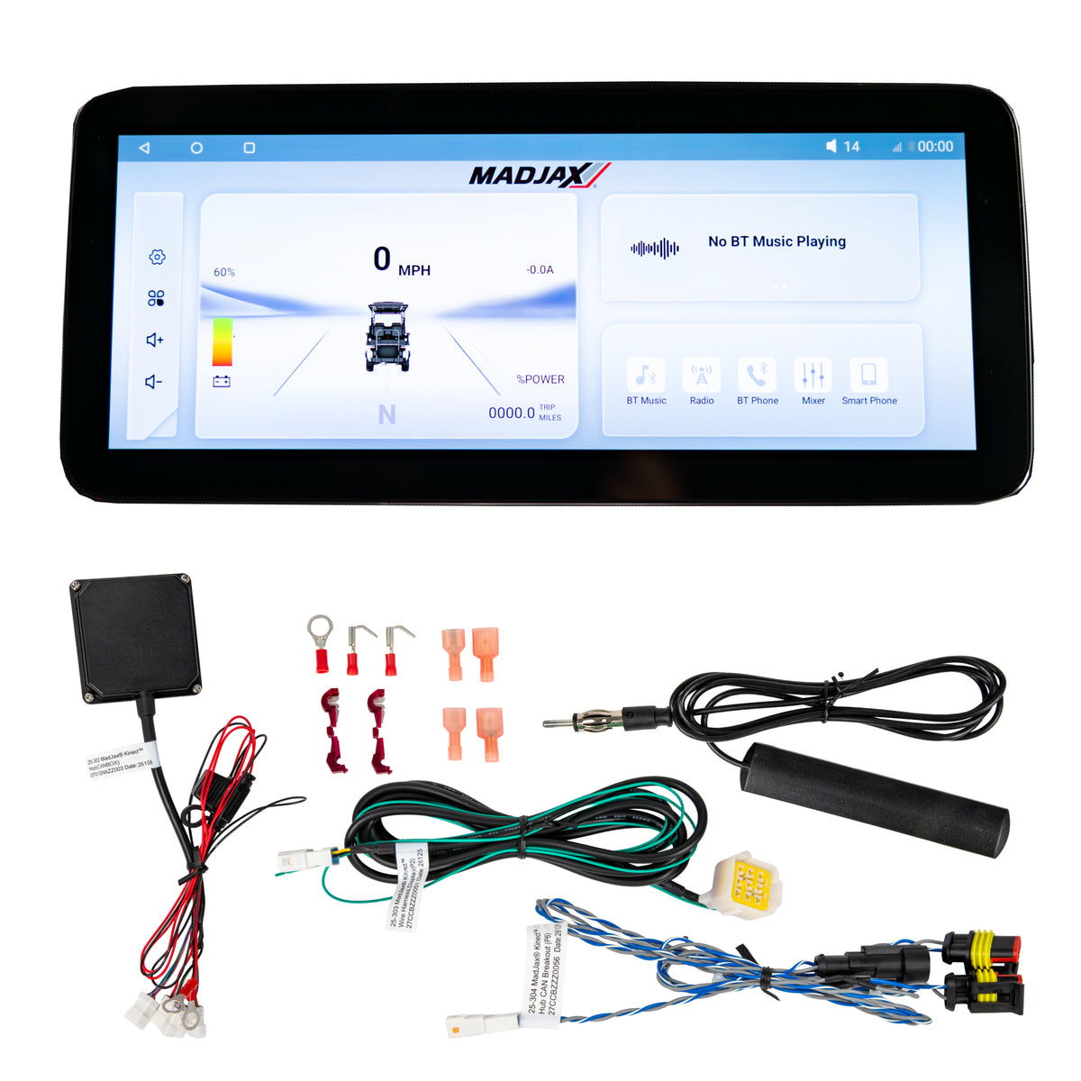 MadJax Kinnect XSeries 12.3″ Display Screen